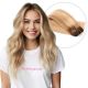 Blond Miel Balayage #4t12/613  Rallonges Cousues (Trames) - Cheveux Humains Naturels