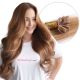 Brun Miel #12 Rallonges Kératines (Fusion) - Cheveux Humains Naturels