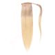 Blond Cendré Ombré Postiche (Ponytail Queue de Cheval) - Cheveux Humains Naturels 