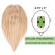 Brun Miel & Blond Cendré #12/24  Volumateur 14 pouces (Topper) Perte De Cheveux Sur La Séparation De Cheveux (Dimensions: 2.75 pouces x 5 pouces, Poids: 45g) Cheveux Remy Hair