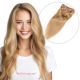 Roux Blond #27 Rallonges À Clips - Cheveux Humains Naturels