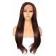 G1904839-v2 - Perruque Longue Cheveux Synthétique Brunette