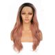 G170731520-v2 - Perruque Longue Cheveux Synthétique Rose 