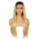 G1904728-v2 - Perruque Longue Cheveux Synthétique Blonde 